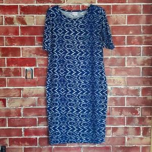 LulaRoe casual knit dress
